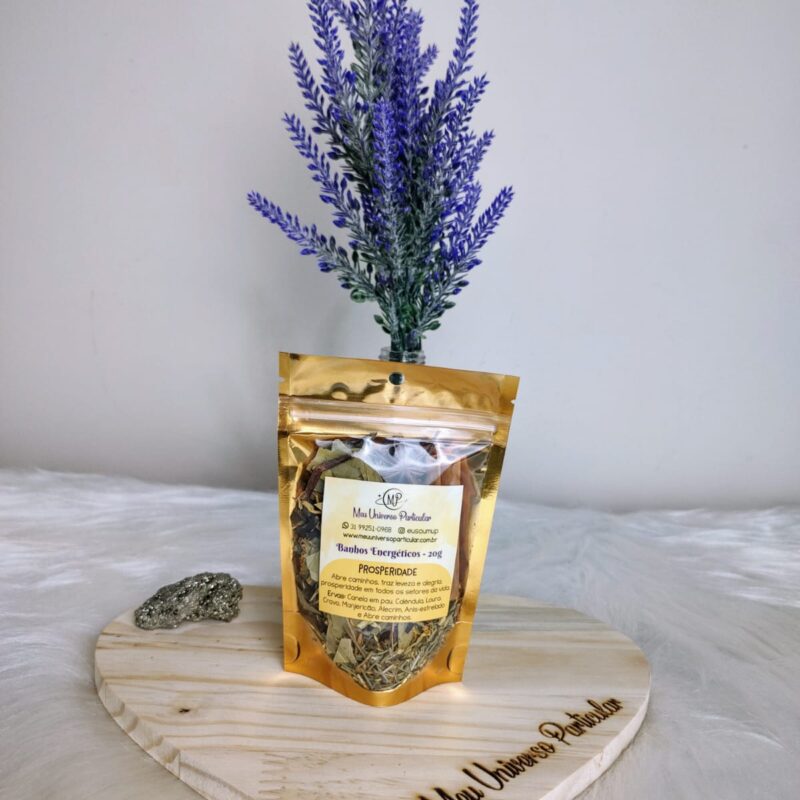 Banho energético de ervas (Prosperidade)
