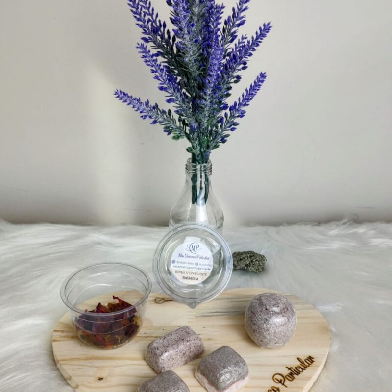 Bomba efervescente (baunilha)